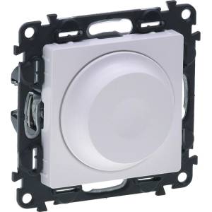 Legrand Димер ротативен R=5-300W L=5-300VA LED=5-75W цвят бял Valena Life Legrand (752160)