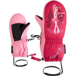 Ziener Детски ръкавици Ziener Kid's Leprint-Z AS Gloves - Pop Pink - размер 2 (EU) (202-7880-0313)