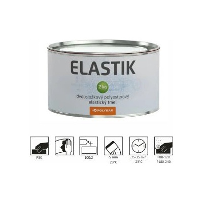 BKP Polykar Elastik 2 kg bílá