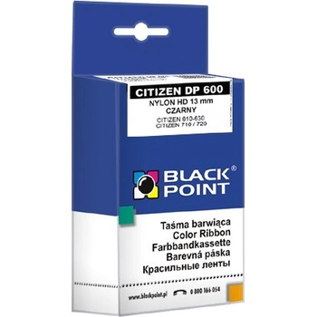 Čierna páska DP600. Čierna nylonová páska DP 600 12,7mm / 9,5m.