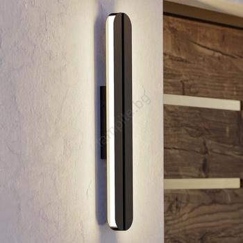 EGLO 902221 - LED външно стенно осветително тяло VASCELLA LED/10, 5W/230V IP44 черно (EG902221)