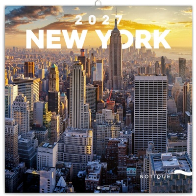 NOTIQUE Poznámkový New York 30 x 30 cm 2027