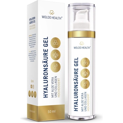 Woldo Health Kyselina hyaluronová + kolagen, zinek, biotin 90 kapslí