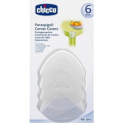 Chicco OCHRANA ROHŮ STOLU 4 ks TRANSPARENT