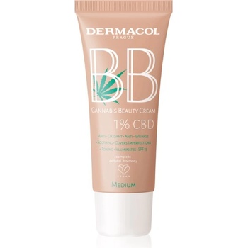Dermacol Cannabis Beauty Cream BB krém s CBD no.2 Medium 30 ml