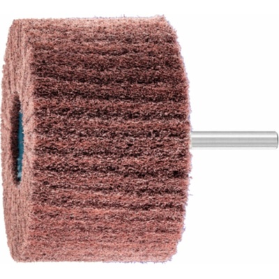 Bibielle RB0069 | Brúsny vejár z brúsneho rúna so stopkou 80x50-6 mm, Z100 COARSE - hrubý