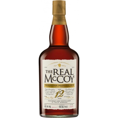 The Real McCoy Prohibition Tradition Rum 12y 50% 0,7 l (čistá fľaša)