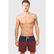 Block Swim Shorts nvy/burgundy