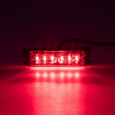 Lazer Lamps Linear LED 6x5W LED, 12-24V, červený | Zboží Auto