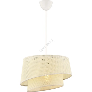 ASIR GROUP Пендел на кабел BARETTE 1xE27/60W/230V кремав (AS2567)