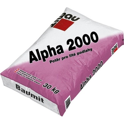 Potěr samonivelační Baumit Alpha 2000 – 30 kg – Zbozi.Blesk.cz