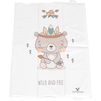 Cangaroo Сгъваема подложка за повиване Wild and free-Bear (109549)