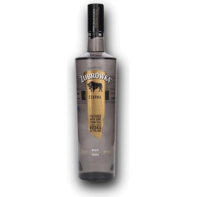 Żubrówka Czarna 40% 0,7 l (holá láhev)