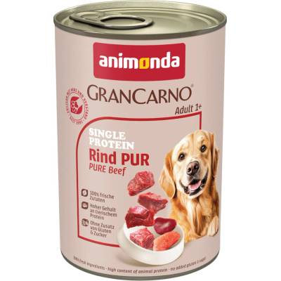 Animonda GranCarno Adult Single Protein čisté hovädzie 24 x 400 g