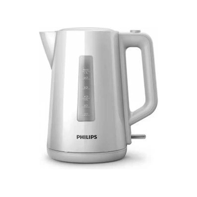 Philips Електрическа кана Philips HD9318/00, 1.7 л, Пластмаса, Светлинен индикатор, Бял