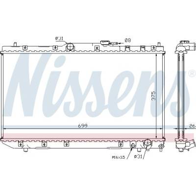 Chladič motoru NISSENS 64785A