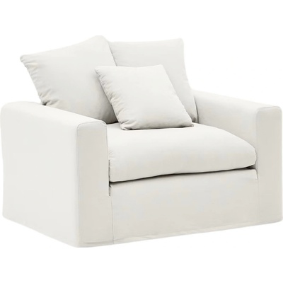 Kave Home Nora 140 cm krémově bílé