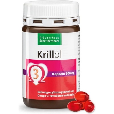 Sanct Bernhard Krill olej Astaxanthin 90 kapsúl