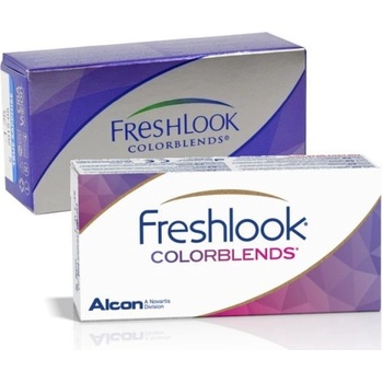 Alcon FreshLook ColorBlends Green nedioptrické 2 čočky