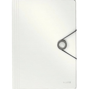  Папка PP с ластик Leitz Solid Бял (1303299-10-45631001)