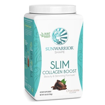 Sunwarrior Slim Collagen Boost, Шоколад, 750 гр