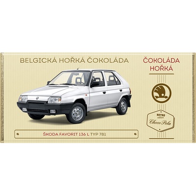Choco Pola Škoda Favorit 136 L 781 1991 hořká 100 g