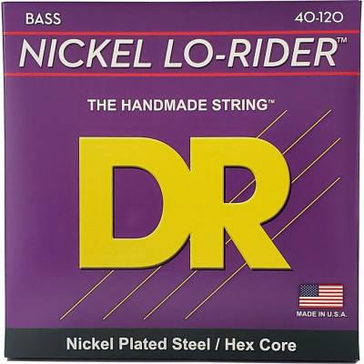 DR Strings Nickel Lo-Rider NLH5-40