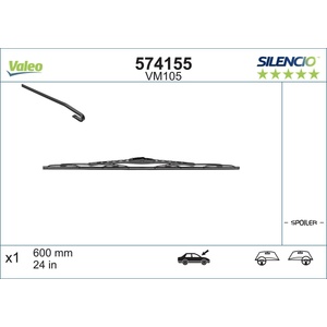 Valeo Silencio Performance 600 mm 574155