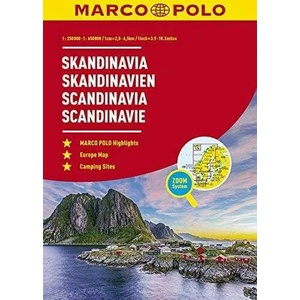 MARCO POLO Reiseatlas Skandinavien 1: 250 000 / 1: 650 000 mit Europa 1: 4 500 000 | Marco Polo Verlag (ISBN: 9783829737371)
