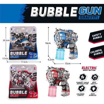 Image 1 of Armtoys АВТОМАТИЧЕН ПИСТОЛЕТ ЗА САПУНЕНИ БАЛОНИ ГРАФИТИ