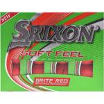 Srixon Soft Feel Golf Balls 12 Pack - Red