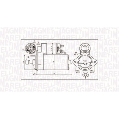Startér MAGNETI MARELLI 063720984010