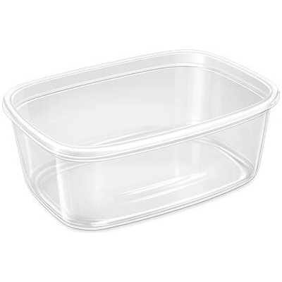 Пластмасова купа с капак, 750 ml, 50 бр. , "Шведска" SM-CS-10764 (SM-CS-10764)