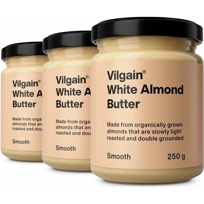 Vilgain Mandlové maslo BIO smooth 3 x 250 g