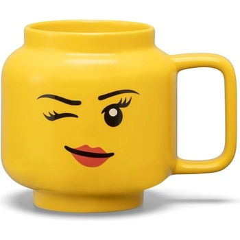 LEGO® Жълта керамична бебешка чаша 530 ml Head - LEGO® (41460803)