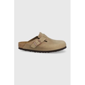 Birkenstock чехли дамски от набук Boston