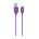 Ttec Кабел AlumiCable Type C 2.0 Charge/Data Cable, Лилав