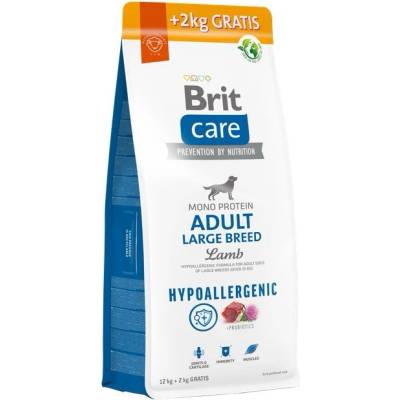 Brit Care Dog Hypoallergenic Adult Large Breed Lamb 12+2 kg