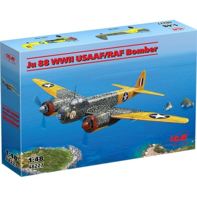 ICM Junkers Ju 88 captured USAAF/RAF 1:48