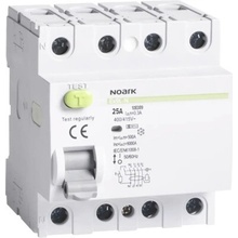 Noark Electric Ex9L-N 4P 25A A 30mA