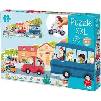 Image 1 of Goula - Прогресивен пъзел град, 18 XXL части