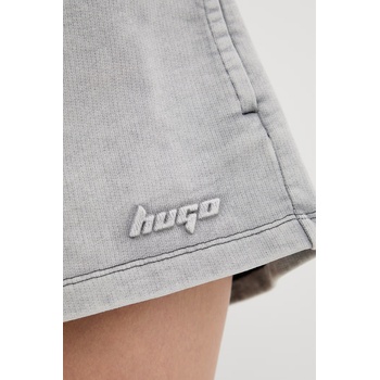 HUGO Blue къс панталон анцуг женски памучен Norlina_B_1 (50559459)