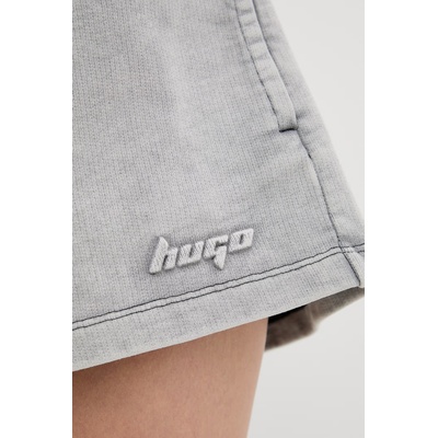 HUGO Blue къс панталон анцуг женски памучен Norlina_B_1 (50559459)