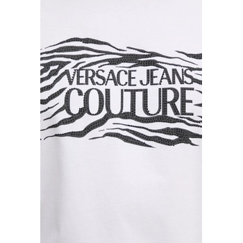Versace Jeans Couture Памучна тениска Versace Jeans Couture (78GAH6L1.J0001)
