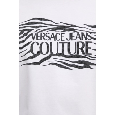 Versace Jeans Couture Памучна тениска Versace Jeans Couture (78GAH6L1.J0001)