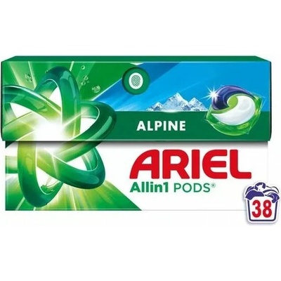 Ariel Alpine gélové kapsule na pranie 38 PD