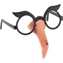 Brýle s čarodějnickým nosem