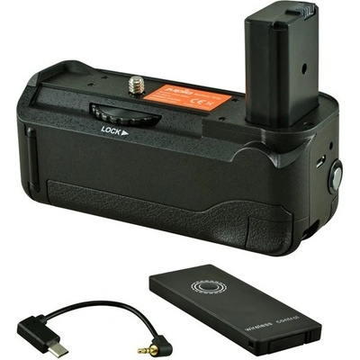 Jupio Battery Grip pro Sony A6000 / A6300 / A6400 + kabel (2x NP-FW50) – Zbozi.Blesk.cz