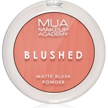 MUA Makeup Academy Blushed Powder Blusher Púdrová lícenka Misty Rose 5 g