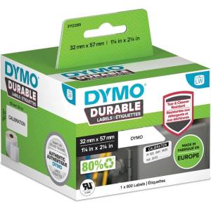 DYMO Етикети за многоцелеви приложения Dymo LabelWriter Durable среден размер 57 мм x 32 мм бр (2112289)
